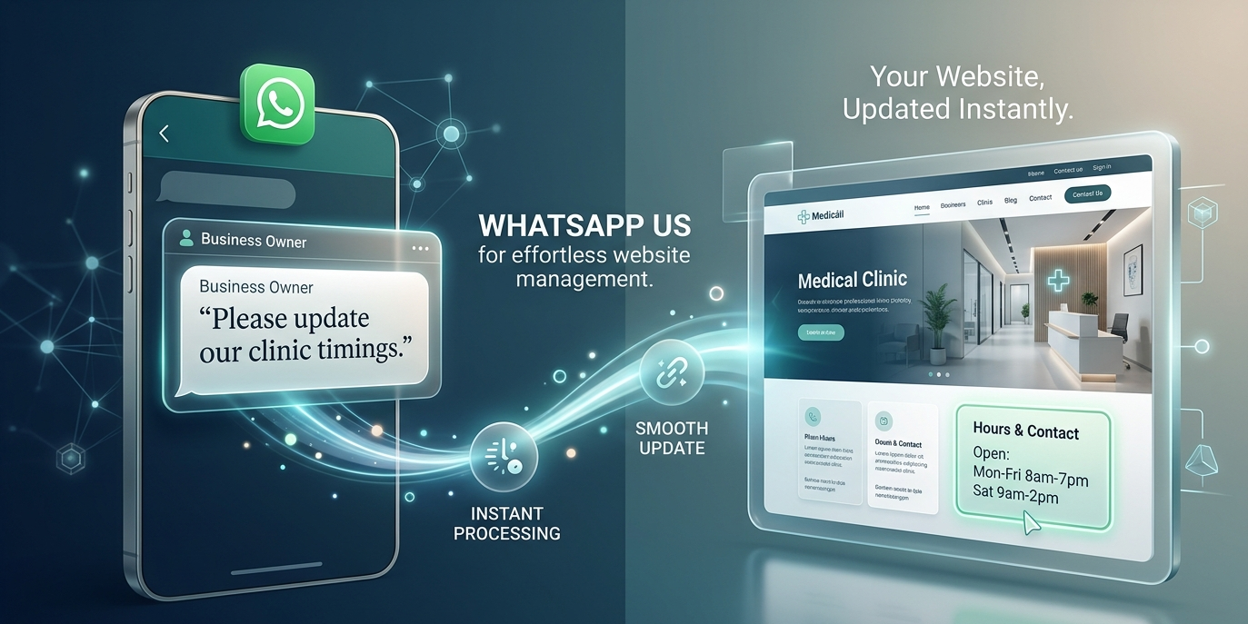 WhatsApp website update process
